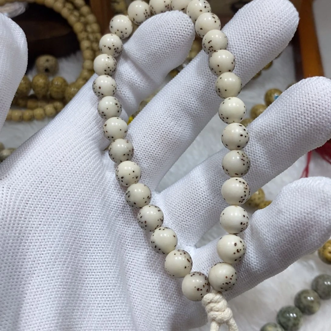 星月菩提手串骨瓷白8