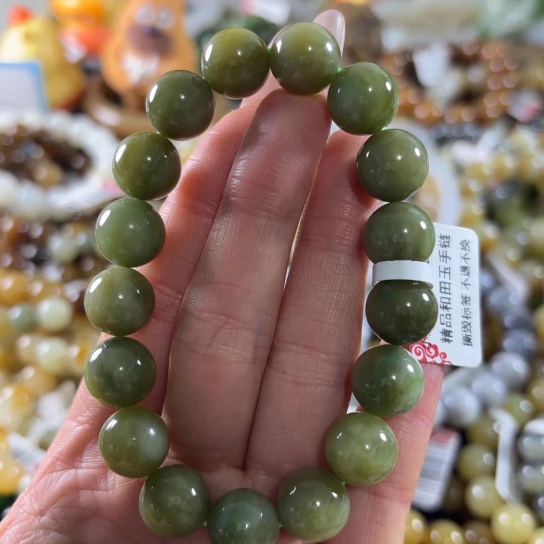 和田玉未镶嵌手串235