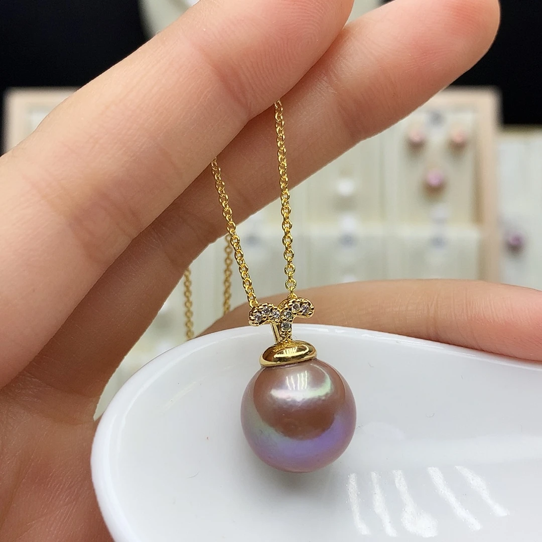 颈饰淡水珍珠合金