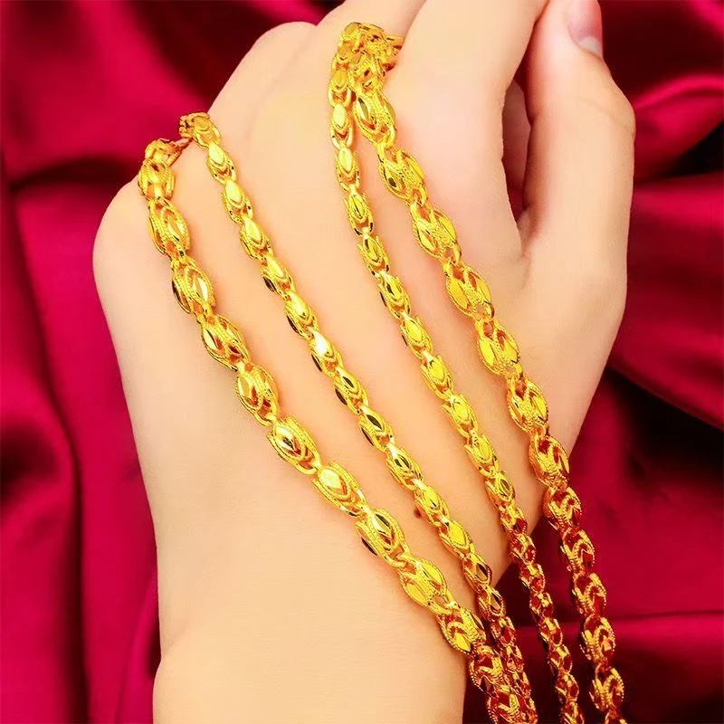 合金项链 2025网红新款凤尾项链经典时尚气质百搭轻奢潮流精美