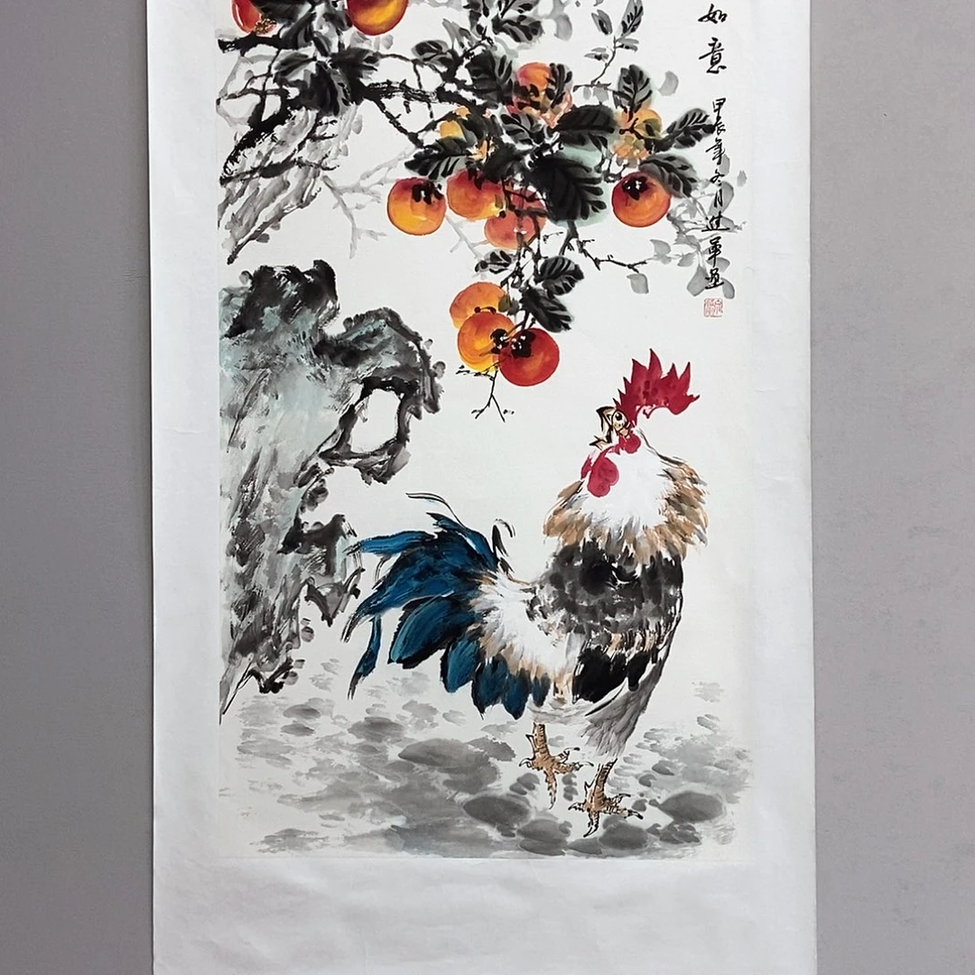 国画文进军三尺精品佳作