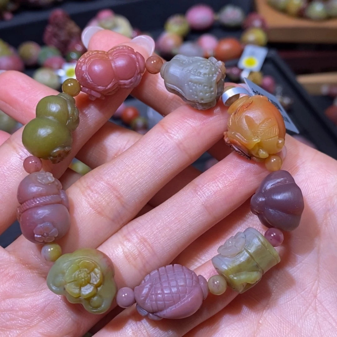 【闪购商品】玛瑙/玉髓手串未镶嵌盐源玛瑙
