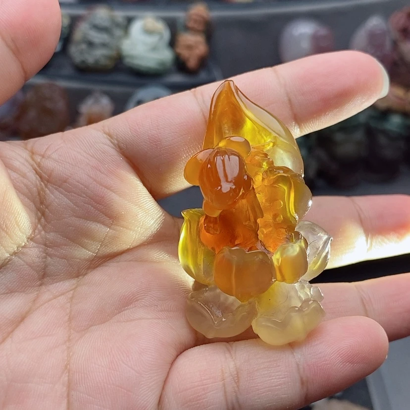 【闪购商品】未镶嵌吊坠定制玛瑙