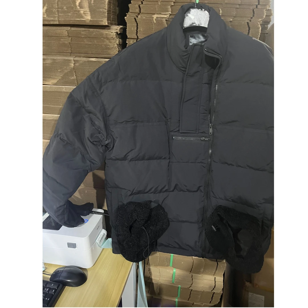 《B品以直播展示为准》李宁时尚系列男女同款纯色运动羽绒服AFTD102