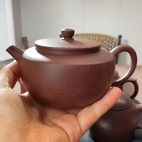 茶壶紫砂原矿底槽清，圆珠，280 C c