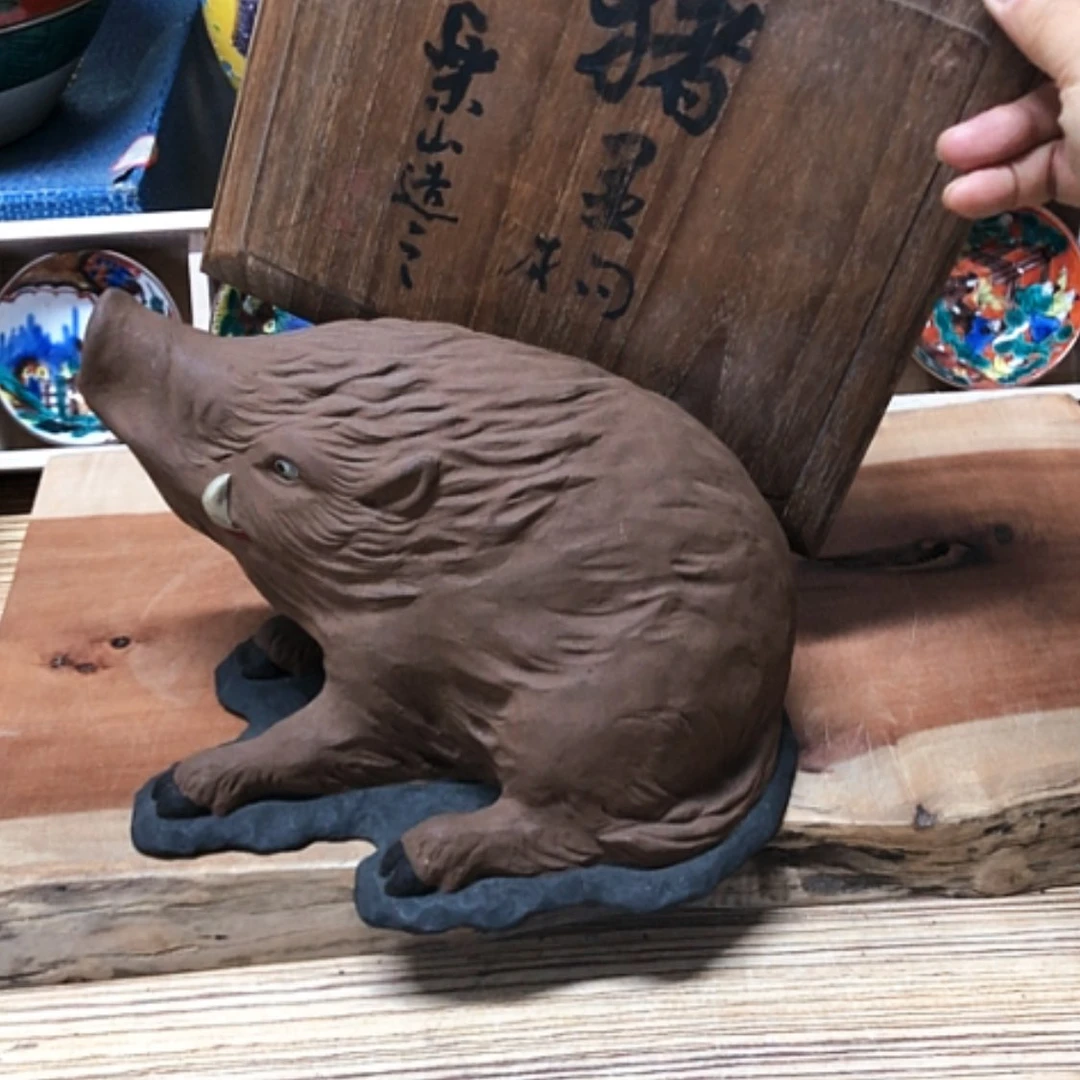【闪购商品】碗陶猪摆件