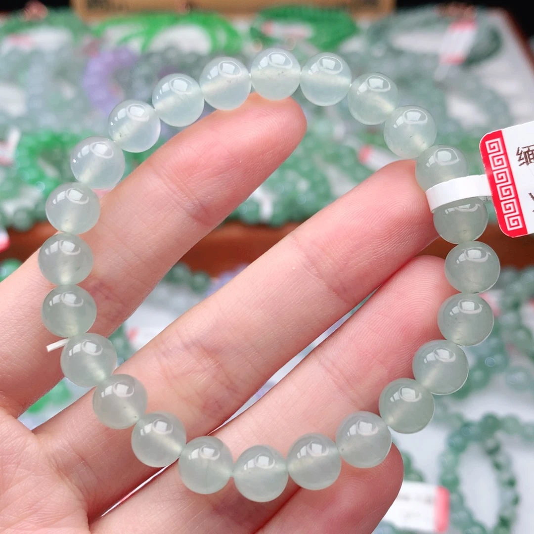 翡翠手链未镶嵌翡翠7.5mm