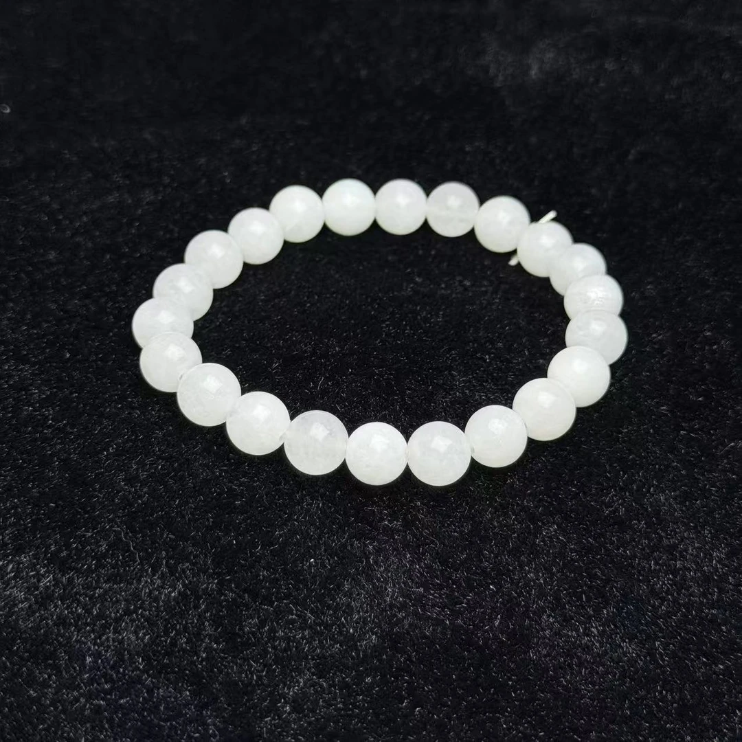 脂白色卡8mm手串时尚女-A3025