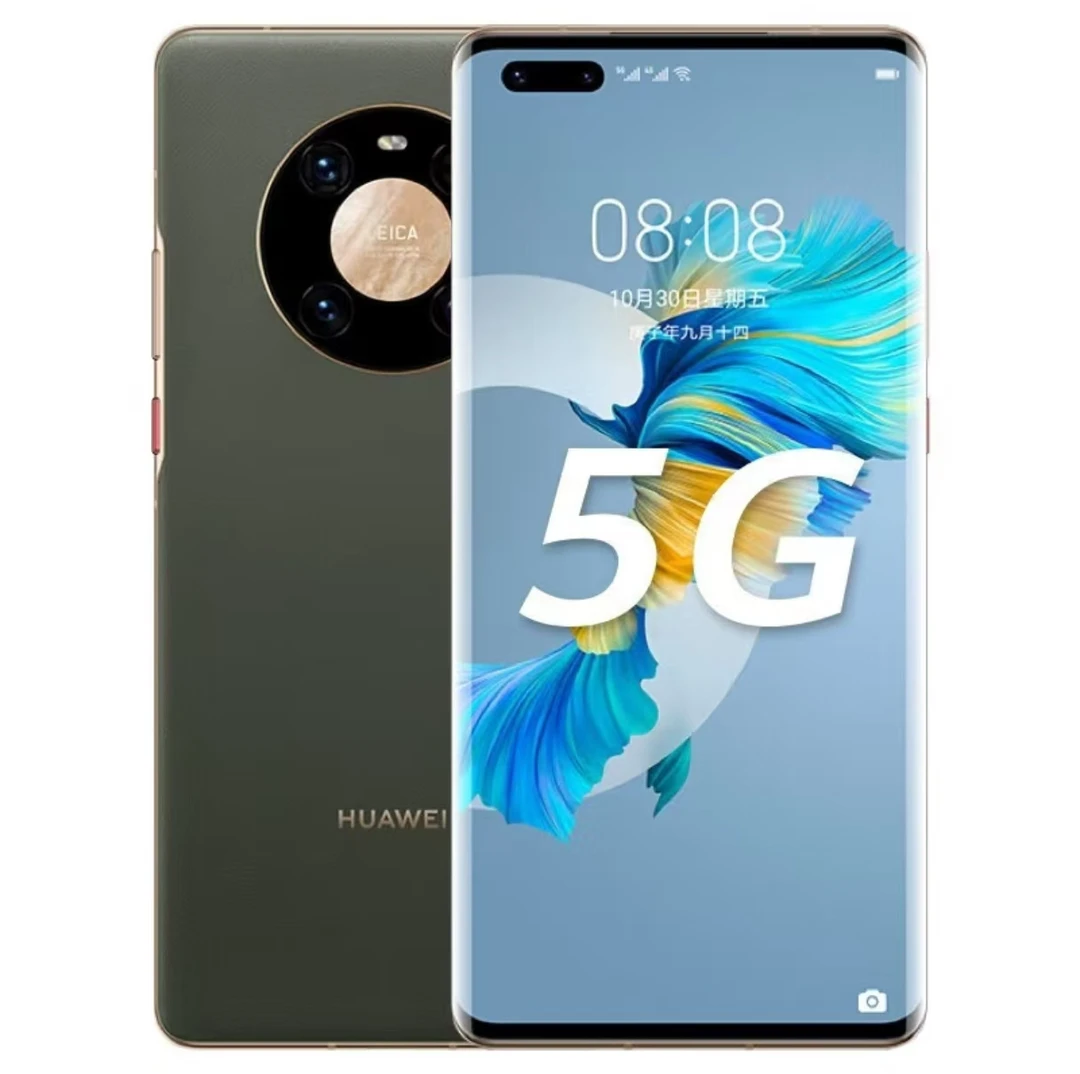 9新 Huawei/华为  Mate40pro 超感知徕卡影像曲面屏鸿蒙系统5G