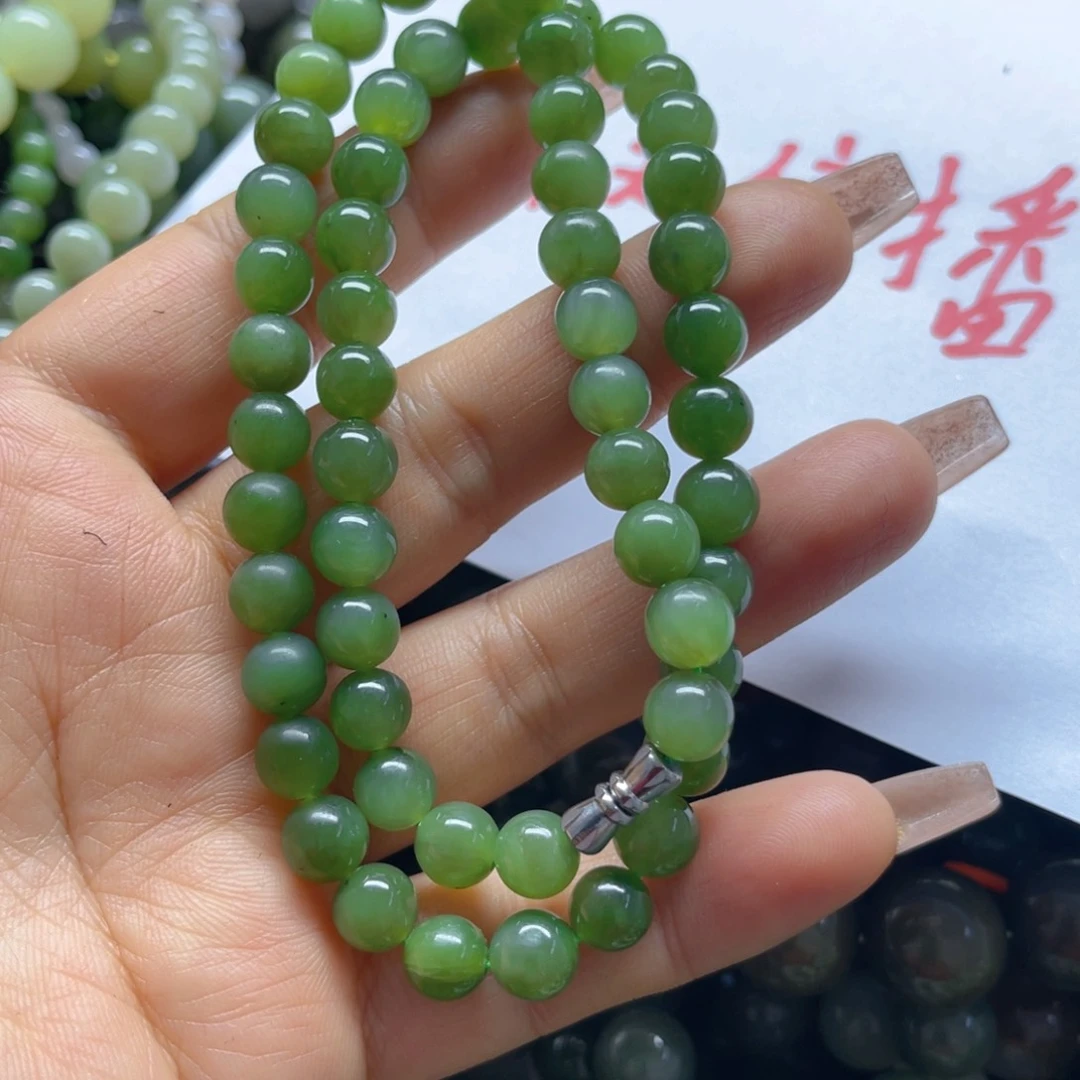 和田玉手链未镶嵌