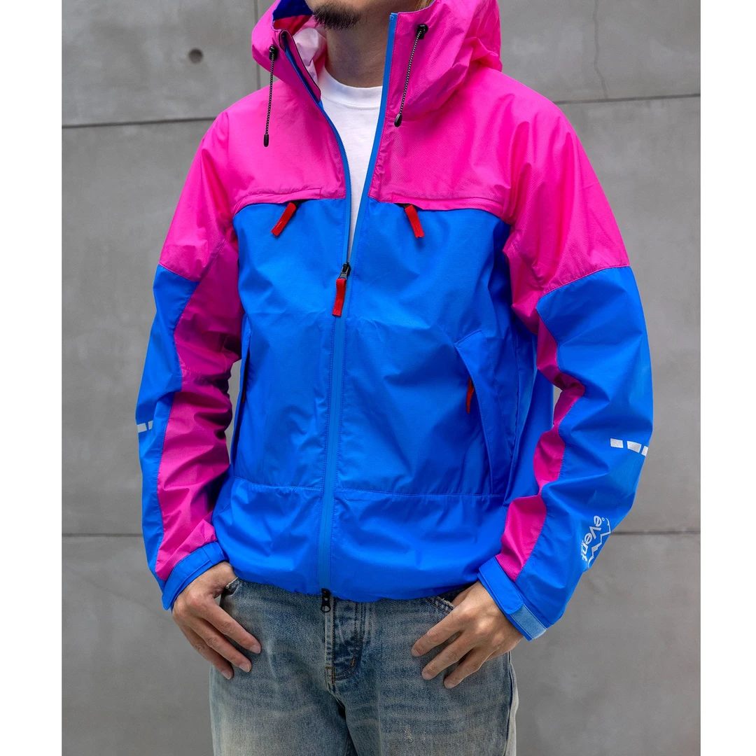 CURRAHEE户外休闲时尚拼色设计感连帽防风防水冲锋衣夹克外套