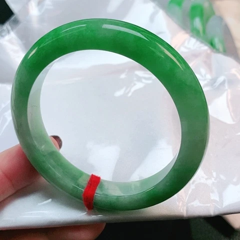 未镶嵌手镯翡翠正圈2248