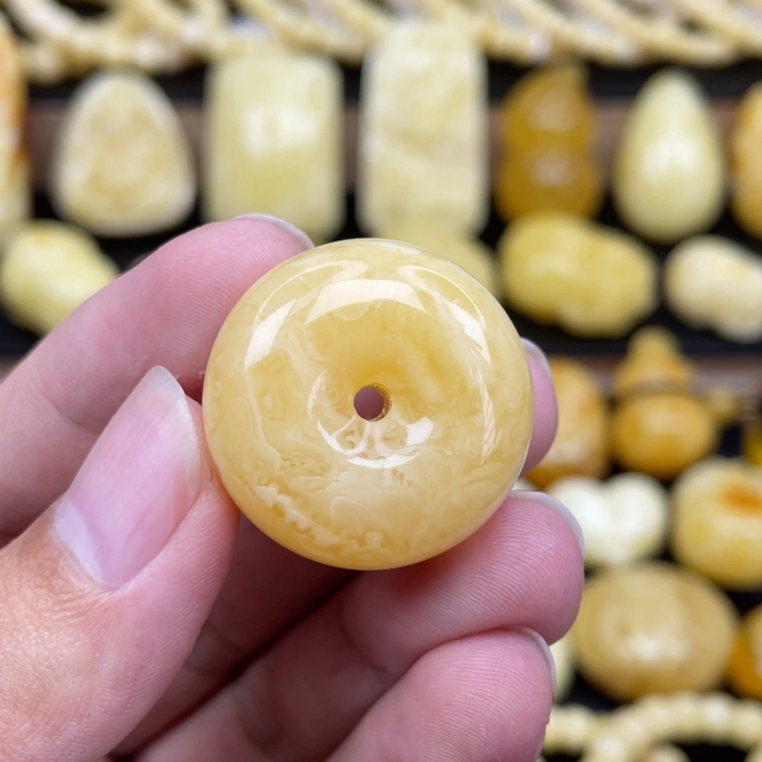 琥珀未镶嵌裸石琥珀蜜蜡