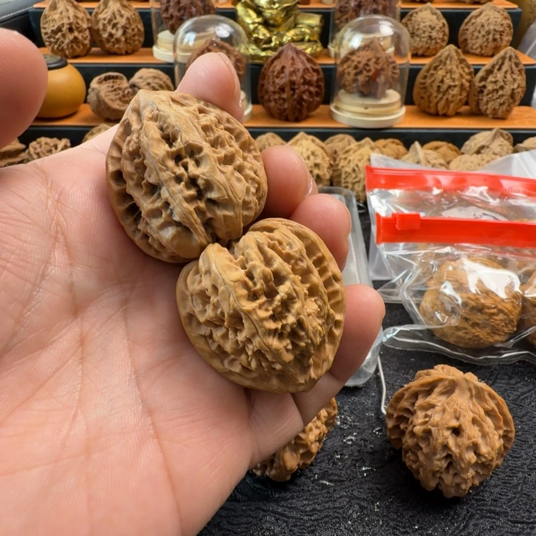 猴头核桃把件文玩核桃。蓟县野牛