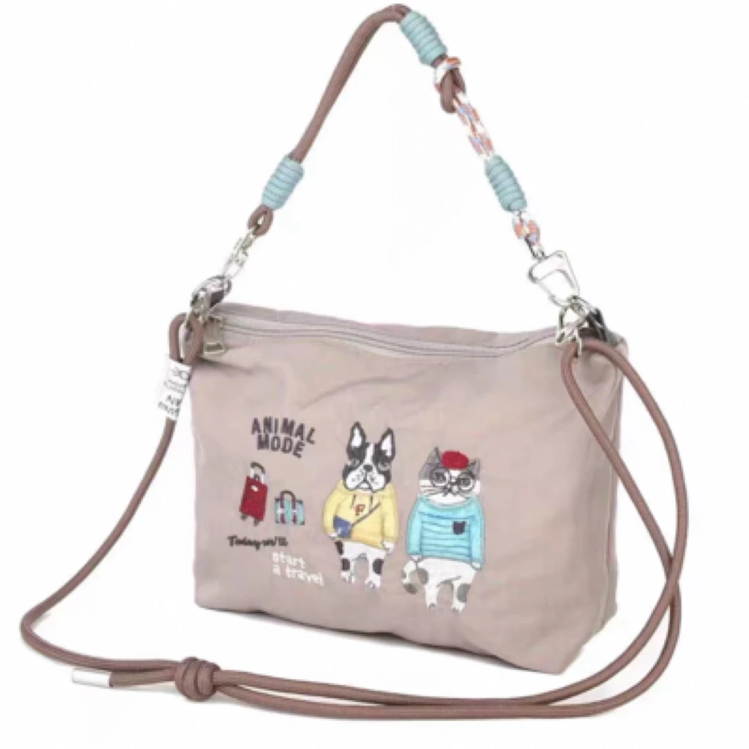 M43 Kusuquru重工刺绣猫咪绿露西保罗米7596-1