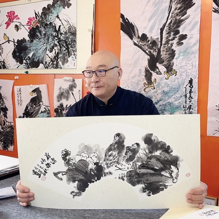 国画张圣敏先生纯手绘作品
