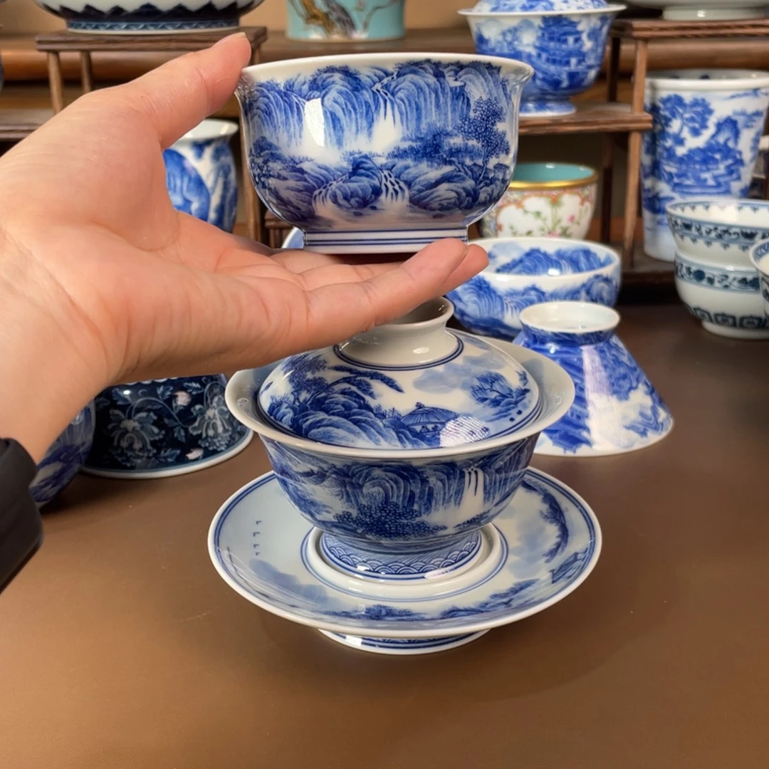 景德镇陶瓷手工手绘