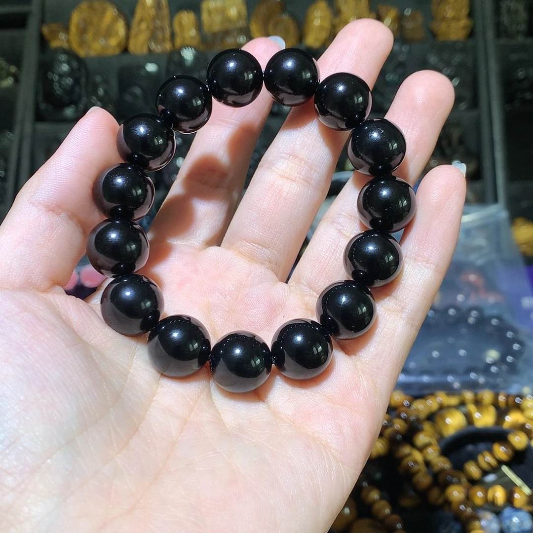 黑曜岩手链未镶嵌臭*脸