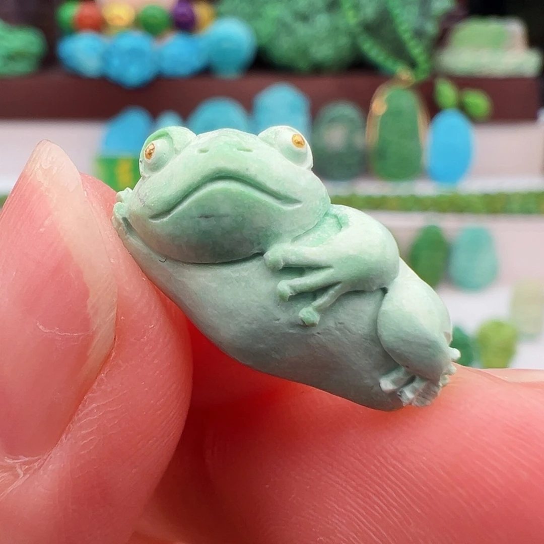 绿松石未镶嵌项链