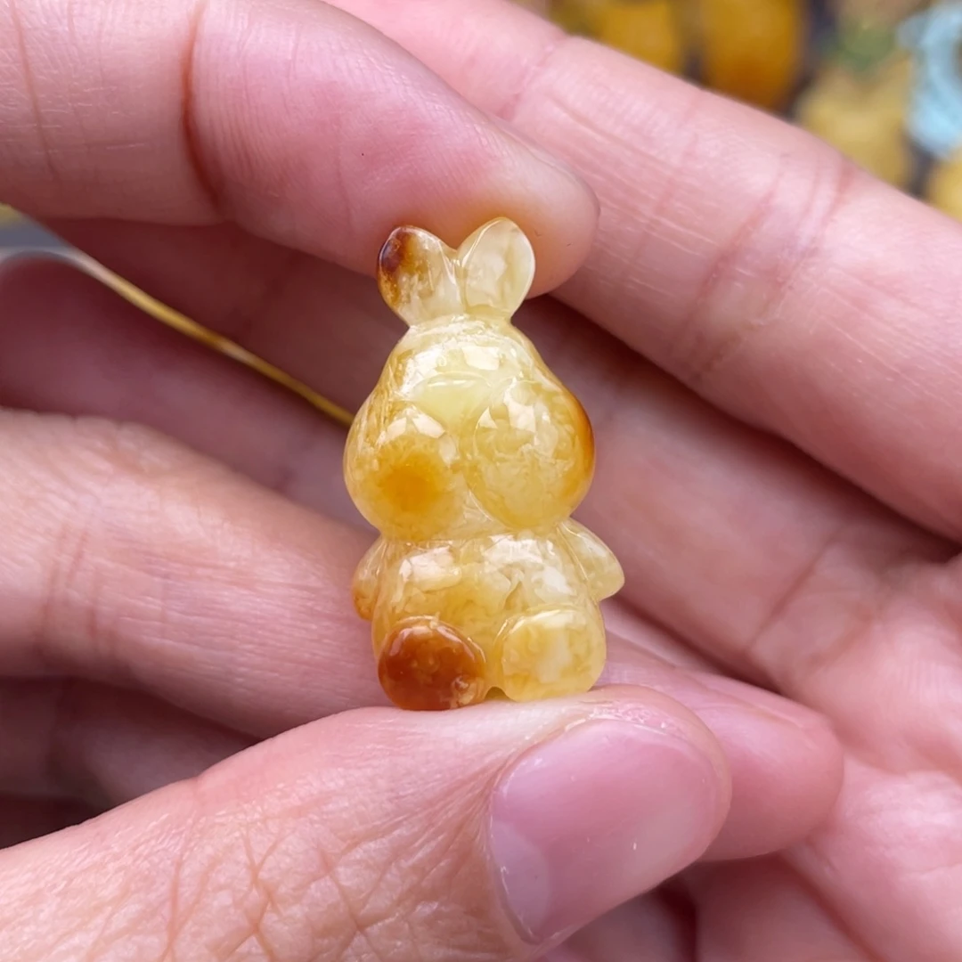 裸石琥珀未镶嵌蜜蜡