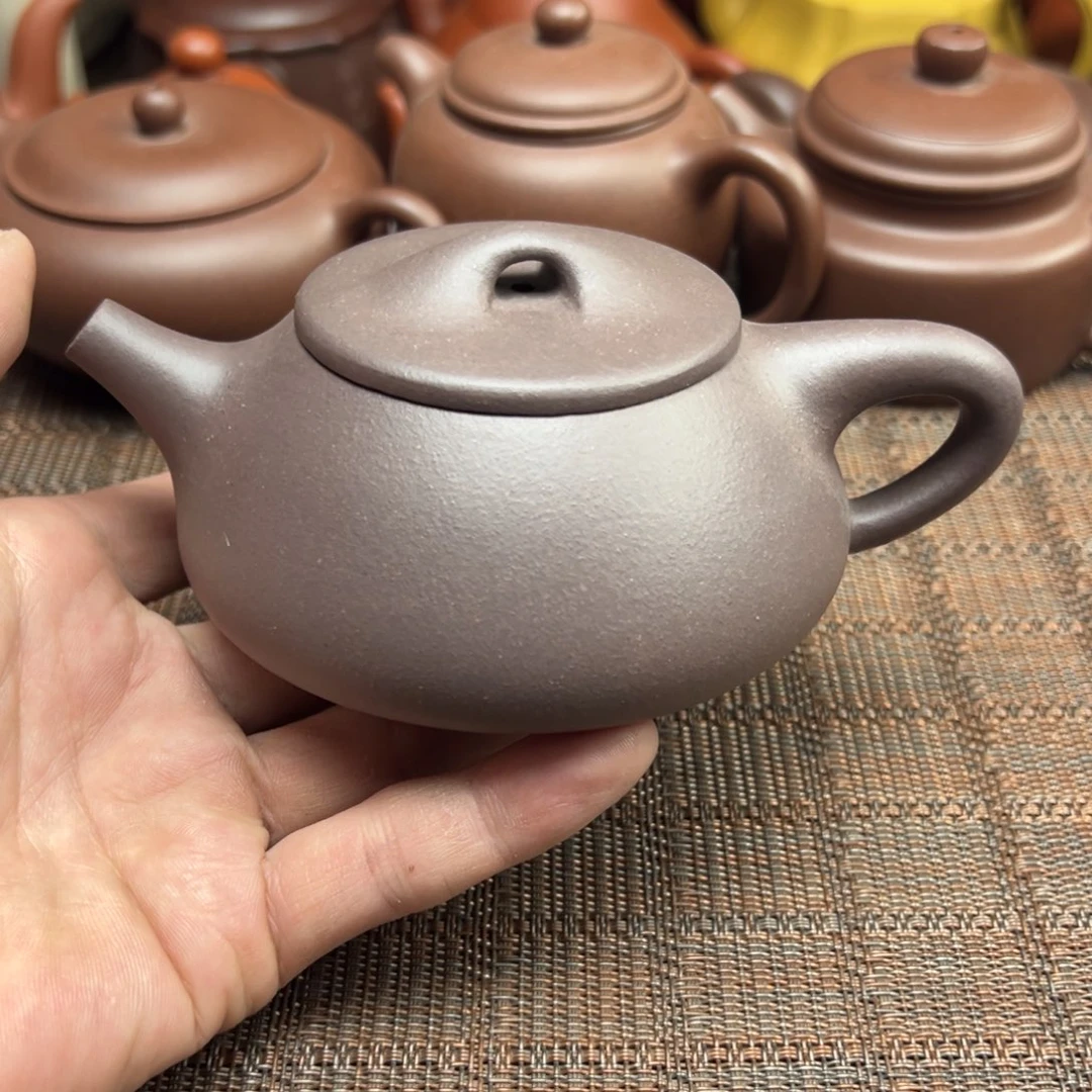紫砂茶壶宜兴原矿紫砂壶200毫升容量