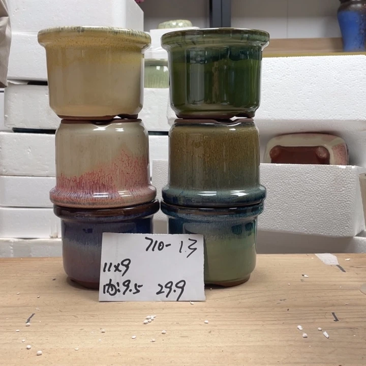 紫砂花盆多肉花盆微瑕13