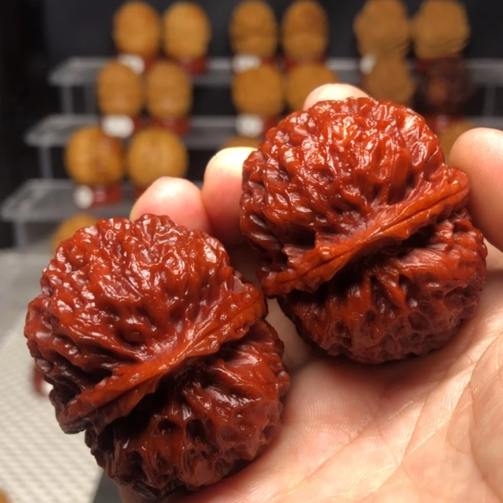 把件文玩核桃18龙鳞战甲