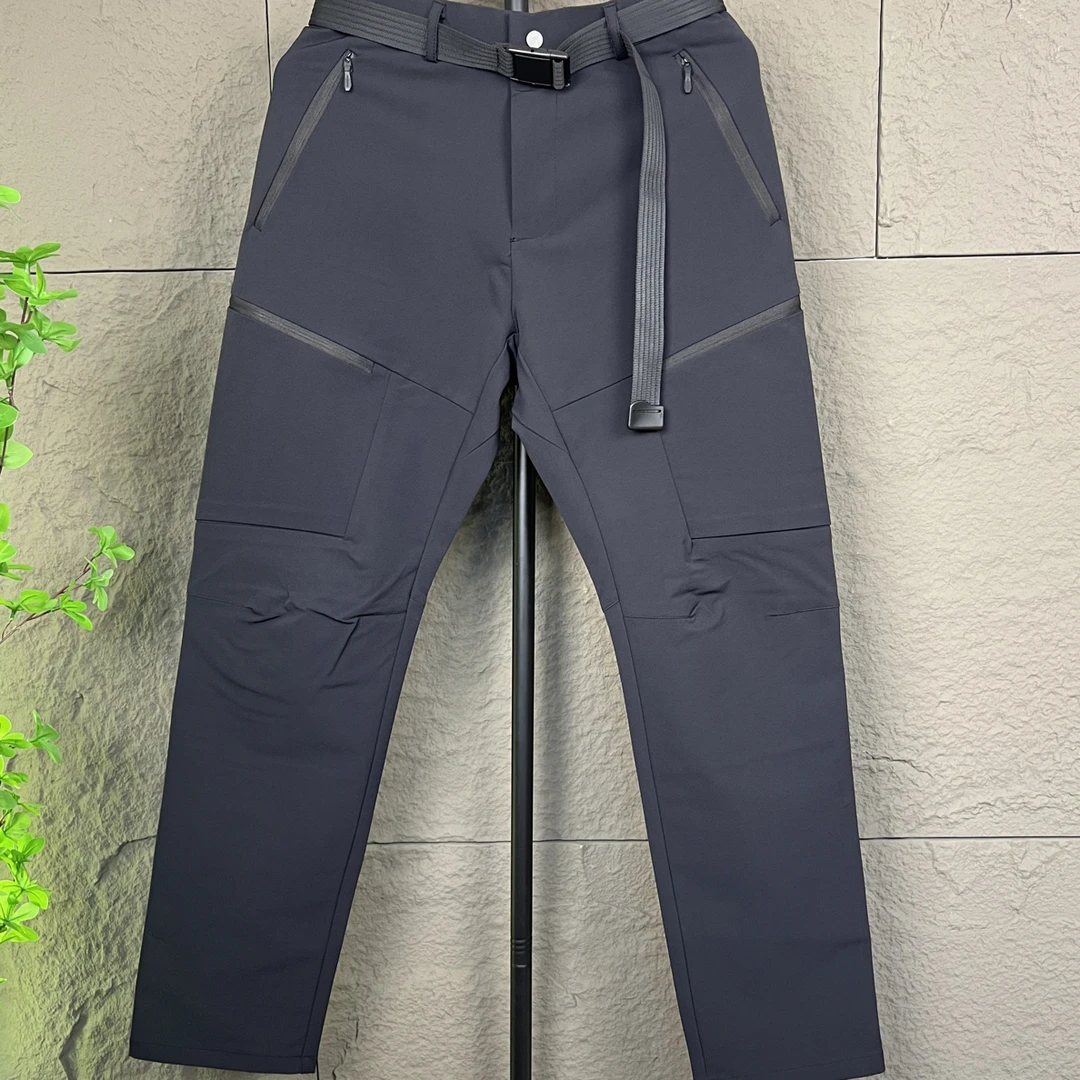 男士秋冬冲锋裤免烫立体剪裁防风弹力潮户外休闲裤防泼水裤子