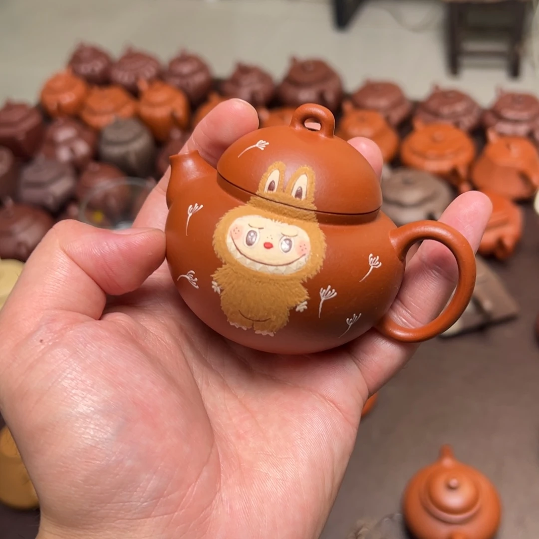 用***泉茶壶紫砂宜兴紫砂壶的制作