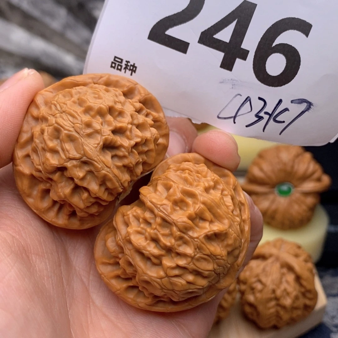 文玩核桃把件246号43灯