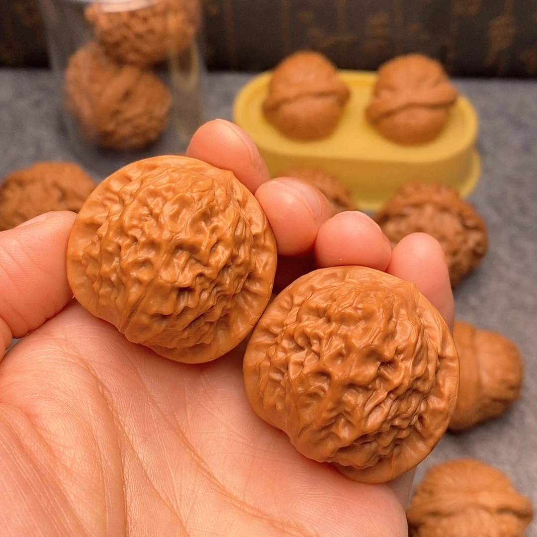 文玩核桃把件瓷娃娃37尺