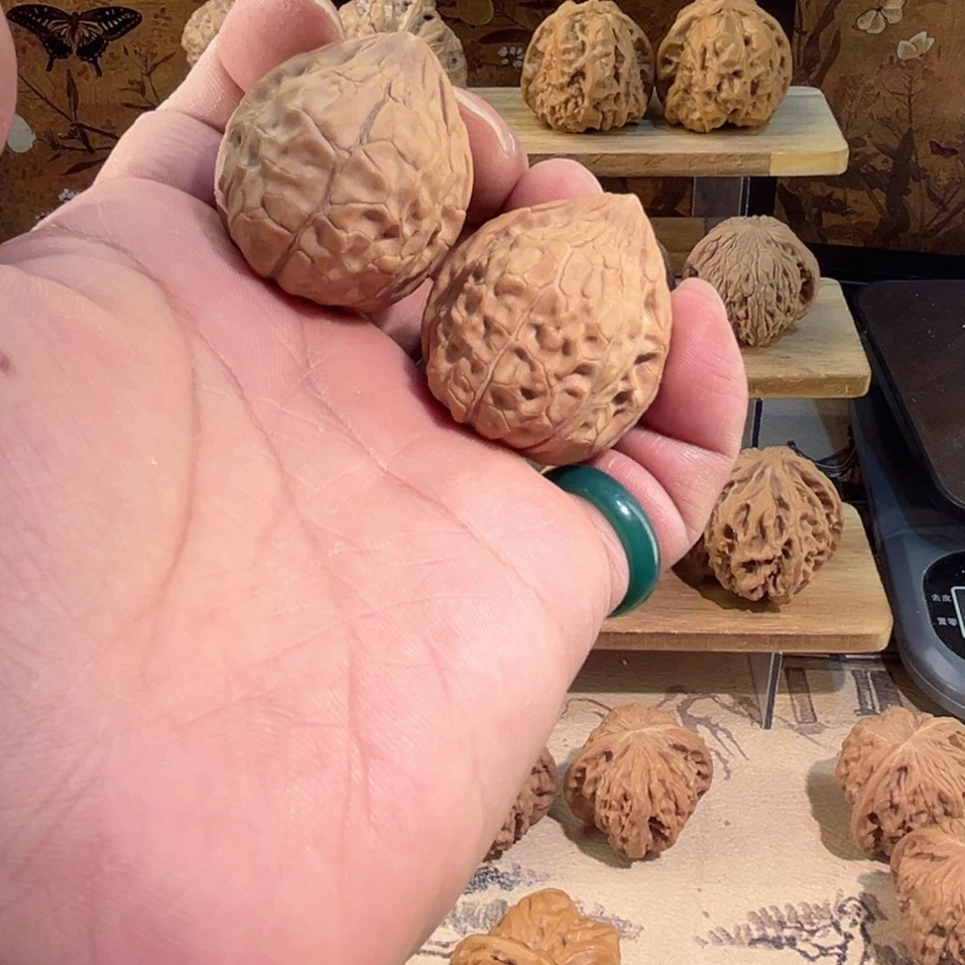 把件文玩核桃龟甲纹