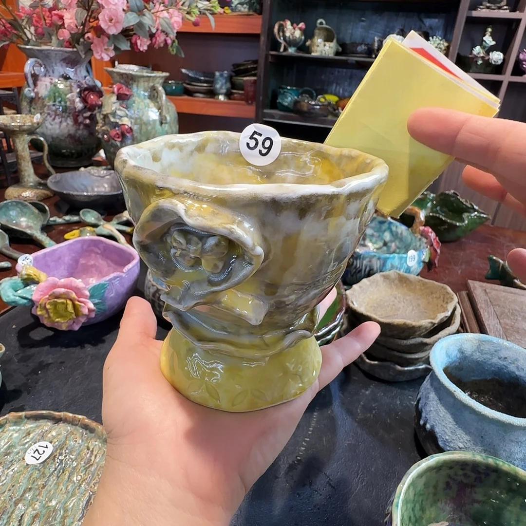 纯手工咖啡杯盘碗