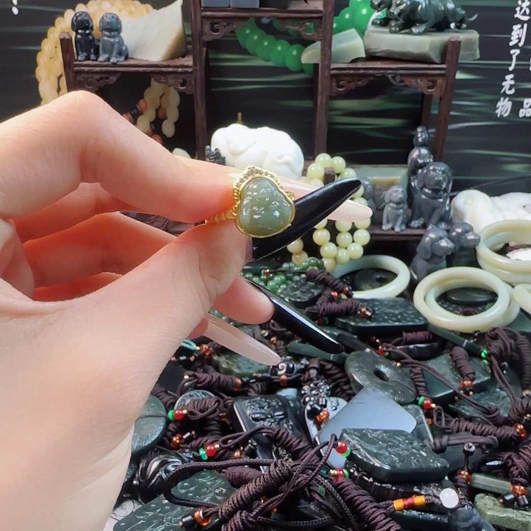 未镶嵌和田玉笔搁