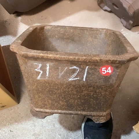 紫砂花盆手工制作