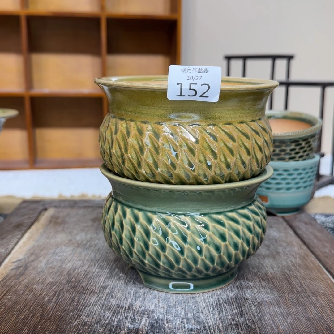 手工花盆 152 内口口径 10.5  cm