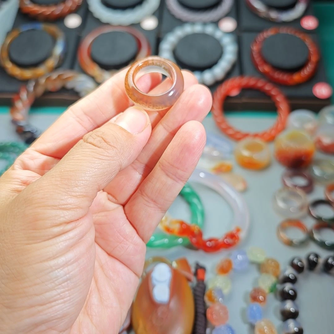 用***2玛瑙/玉髓未镶嵌戒指