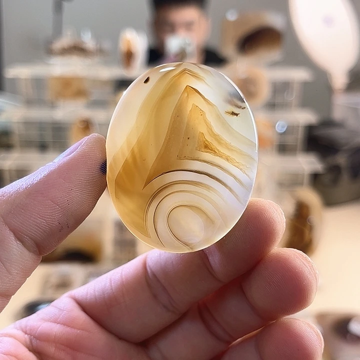 玛瑙/玉髓未镶嵌吊坠(不含链)