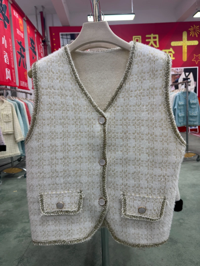 新款时尚潮流网红女士小香风外套秋季女外套-989