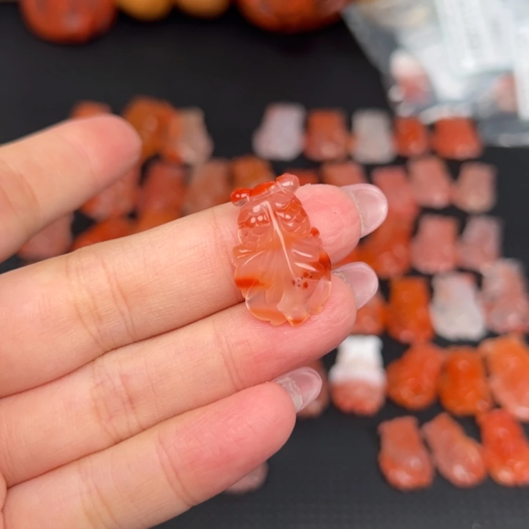 南红玛瑙未镶嵌吊坠(不含链)