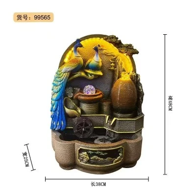 假山喷泉景观客厅装饰品
