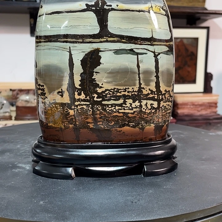 石材广西国画石国画石