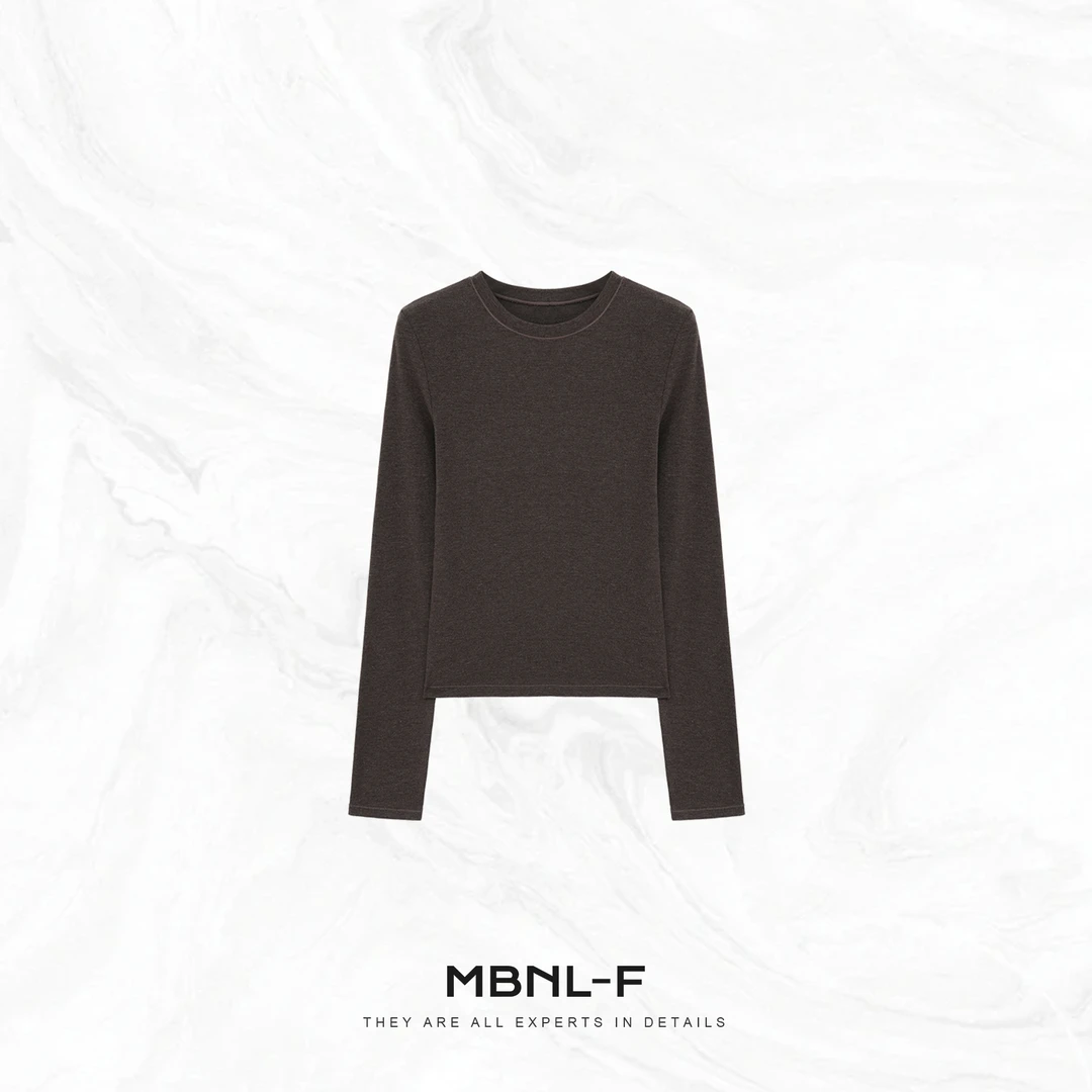 MBNL-F "skim 系列" 卡戴珊同款长袖T恤 秦磊XM-XSY3690