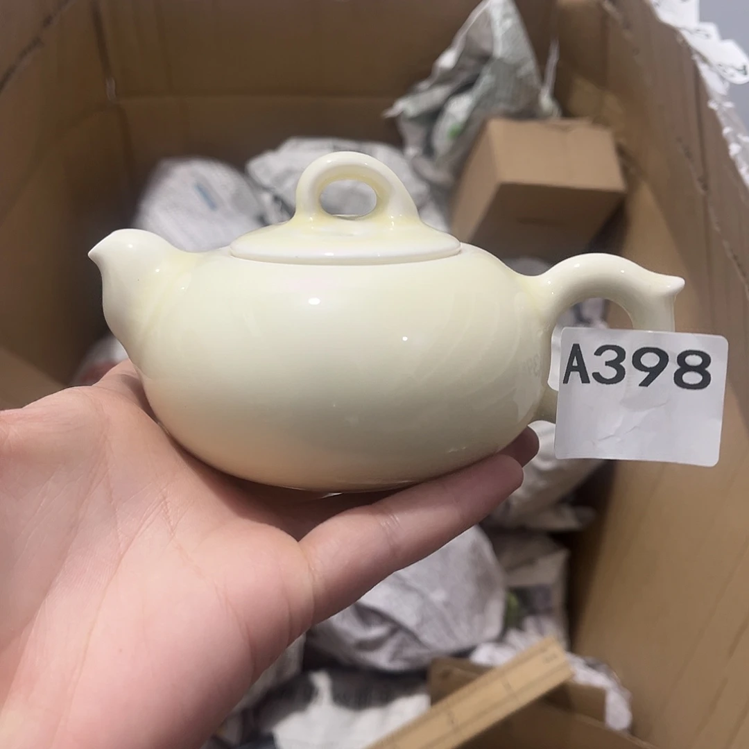 瓷片茶摆件工艺品摆件666