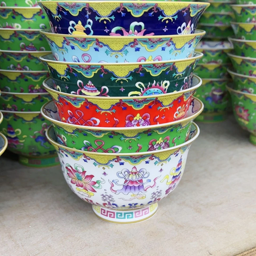 【闪购商品】珐琅4.8英寸6混。。。。。