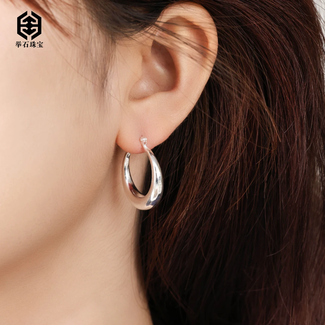 925银银制品 【举石珠宝】T1018-1332-22个性耳饰（一对/多样性发）S