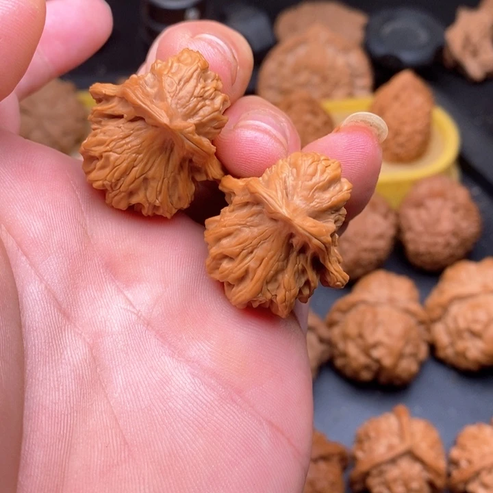 缘***你桃核把件比翼双飞12355