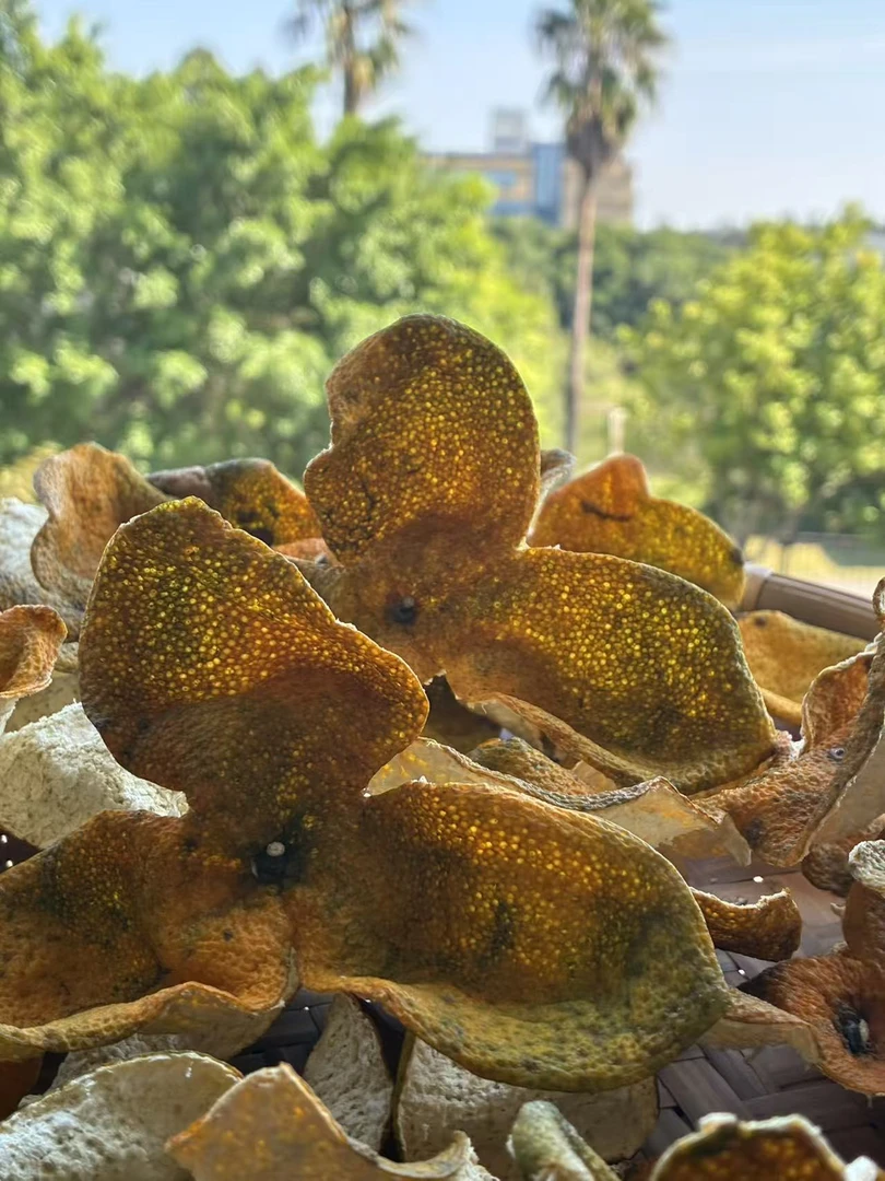 【果王二红】 新会石墩围果园 东甲2025尾红皮 原枝 高香浓香 陈皮