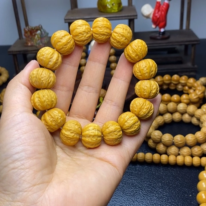 猴头核桃吊坠小*菌猴头