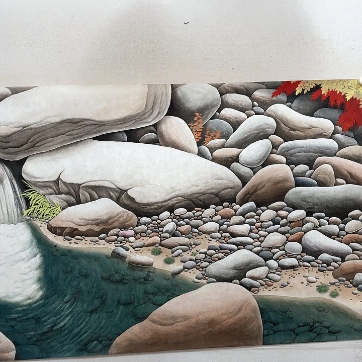 国画国画作品任海鲜画